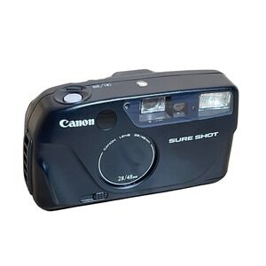 Canon Sure Shot 28mm & 48mm Lens Point & Shoot Film Camera